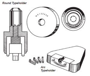round-typeholder